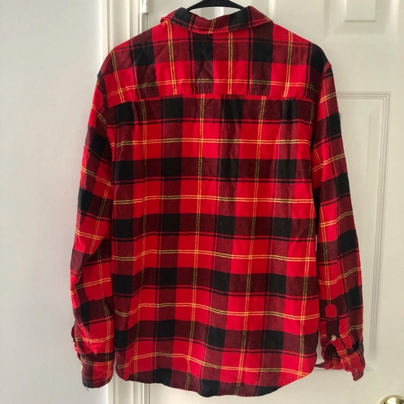 Urban Outfitters Oversized Button Down Flannel Shirt men’s - Picture 2 of 5